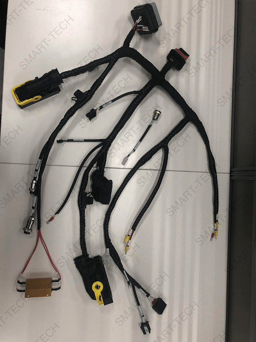 Excavator wiring harness2